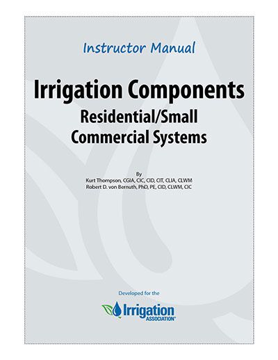 Irrigation Components: Res./Small Comm. Sys Instructor Kit